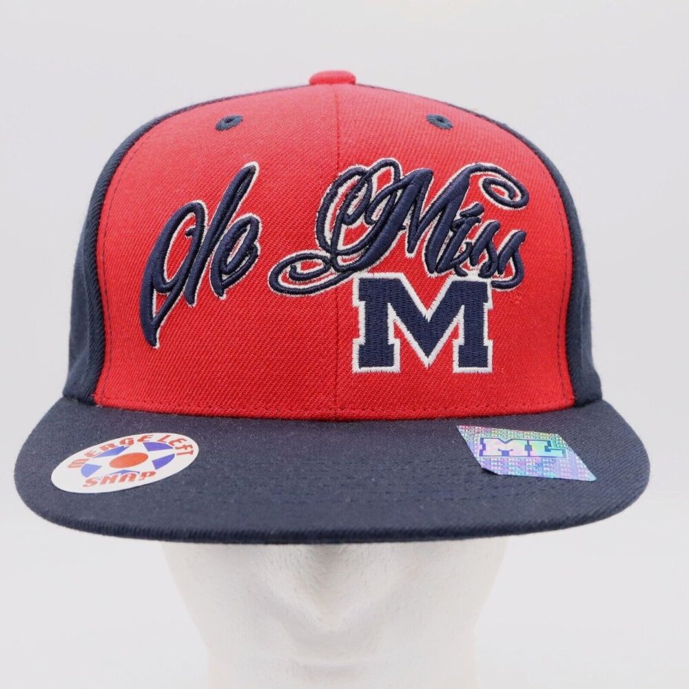 Merge Left Headwear Ole Miss Landsharks Snapback Hat